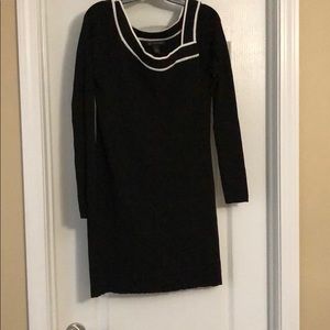 INC Sweater Tunic with Asymmetrical Collar